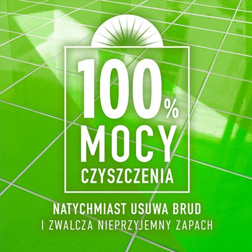 100% MOCY CZYSZCZENIA NATYCHMIAST USUWA BRUD I ZWALCZA NIEPRZYJEMNY ZAPACH